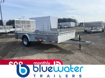 Canada Trailers Galvanized Single Axle Utility Trailer 2,990lbs GVWR is $4,475.00 or $89.50/month! O...
