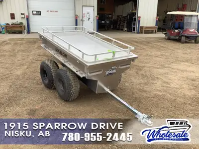 MARLON ATV TUB TRAILER WITH LID FOR SALE IN NISKU, AB ARTICULATING AXLE TANDEM WALKING BEAM AXLE TIE...