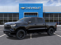The 2026 Chevrolet Silverado 1500 RST, in its striking black exterior and matching black interior, i... (image 1)
