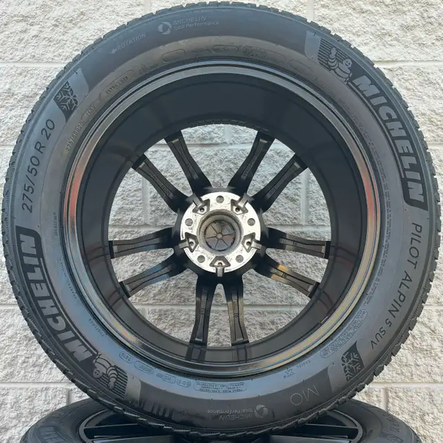 (98%) 4x 275/50R20 Michelin Winters w/ MB G550 / G63 Rims + TPMS in Tires & Rims in City of Toronto - Image 9