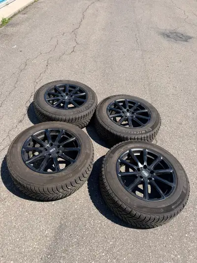 225/60/17 215/65/17 5x112 michelin audi a6 volkswagen tiguan mercedes E class E450 I have a set of r...