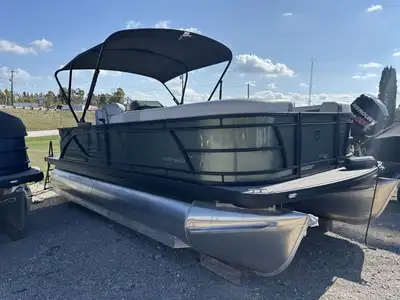 New 2025 Godfrey 20 FT Sweetwater 2086 Cruise Tri Toon power matched with a Yamaha 150HP Outboard Mo...