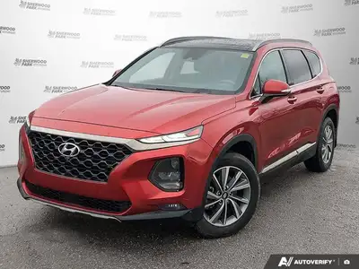 Safe and reliable, this 2019 Hyundai Santa Fe | Premium Interior | Panoramic Sunroof | Heated & Vent...