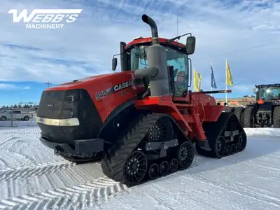 2016 CASE IH STEIGER 540 QUADTRAC 4,356 Hrs, 535 HP, 30" Tracks, Powershift Trans, Twin Flow Hyd Pum...