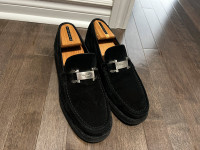 Salvatore Ferragamo suede horsebit Loafers