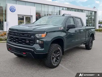 Dominate every journey and make a statement with this vibrant Green 2025 Chevrolet Silverado 1500 Cu...