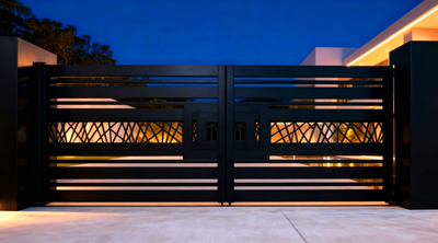 IN STOCK DRIVEWAY GATES! 24' FEET AND 20 FEET! ALUMINIUM, SOLAR!, View more