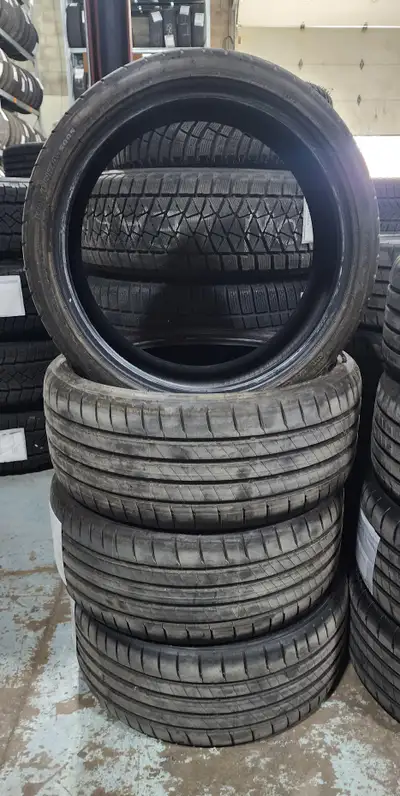 Tires Bridgestone Potenza S005 235/35/19 91Y 8/32 DOT 24 Tag: 140523 (4x) LOTS OF NEW AND USED TIRES...