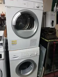 Stackable Washer. Stackable Dryer. Combo