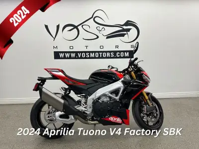 Vos Motors -No Payments for 1 Year The 2024 Aprilia Tuono V4 is a top-tier naked bike that combines...