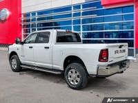 Odometer is 7115 kilometers below market average! Bright White Clearcoat 2025 Ram 2500 Big Horn 4WD... (image 3)