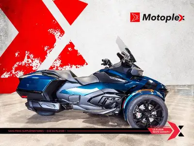 Motoplex St-Eustache SPYDER RT SE6 CAN AM SPYDER RT SE6 SEULEMENT 1112 KM ! DOSSIER PASSAGER INCLUS...
