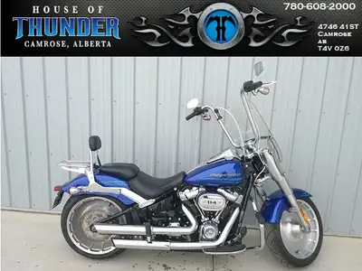 Bold. Iconic. Unmistakable. This 2019 Fat Boy 114 delivers a classic Harley-Davidson attitude with m...