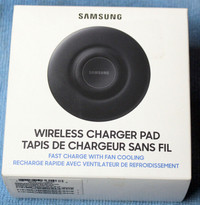SAMSUNG EP-P3105 Qi WIRELESS FAST CHARGER PAD (BLACK) CELLPHONE