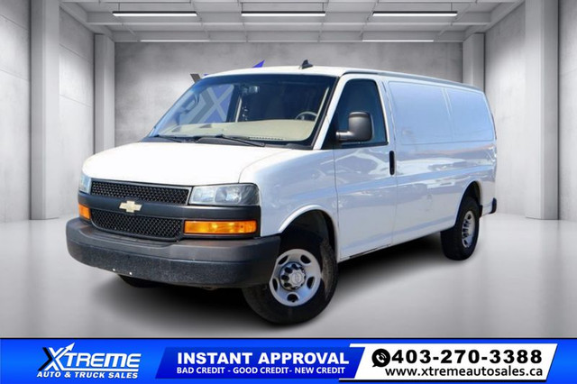 2018 Chevrolet Express Cargo Van 2500 135WB NO FEES! in Cars & Trucks in Calgary
