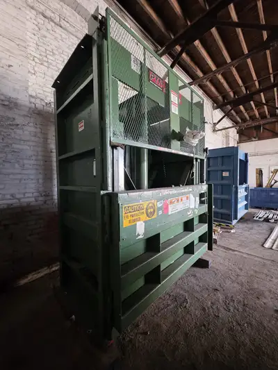 2012 PTR 7200HD Heavy Duty Vertical Baler - Cardboard, Plastics, View more