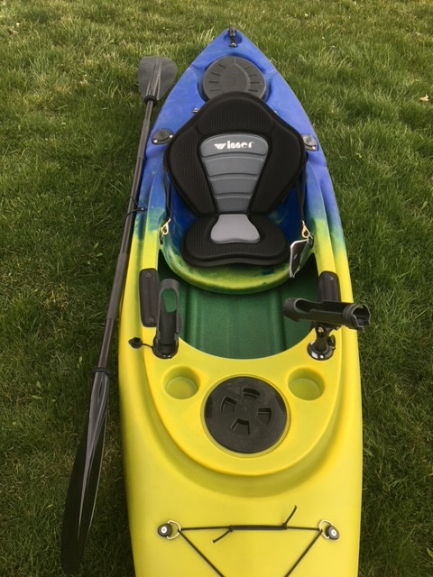 Strider 10' Sit in Kayak, free paddle, removable rod holder in Canoes, Kayaks & Paddles in Windsor Region - Image 2