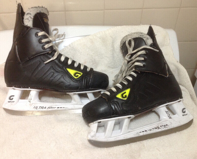 Graf 707 & G7 G3 skates & New Graf 709-Bauer supreme 190 & 1S in Hockey in City of Toronto - Image 2