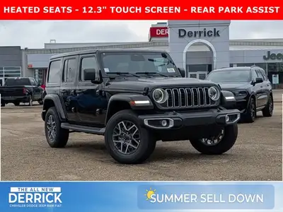 The new 2026 Jeep Wrangler Sahara is a rugged and capable SUV that blends legendary off-road perform...
