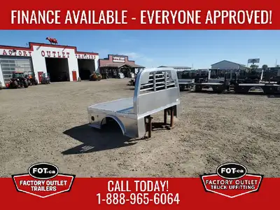 Welcome to Factory Outlet Trailers! NEW 7x7ft Skirted Aluminum Truck Deck from CM Truck Beds - 7ft L...