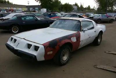 David Ts Camaro & Firebird Looks to be all original, runs good, it requires some rust repair. Good P...