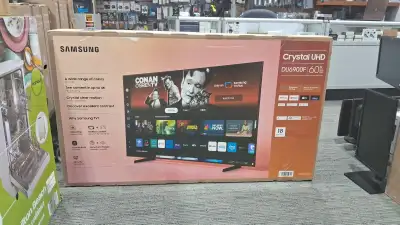 SAMSUNG 60" 4K UHD SMART TV, View more