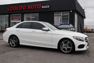 ACCIDENT FREE Well Maintained AMG PACKAGE Luxury and Performance with the Mercedes-Benz C 300 AMG Pk...