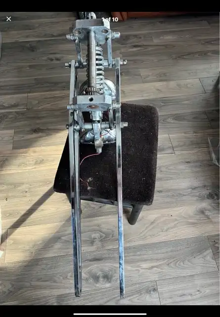 1970s Old School P&P Girder 21” HallCraft Wheel Harley-Davidson in Motorcycle Parts & Accessories in City of Montréal - Image 8