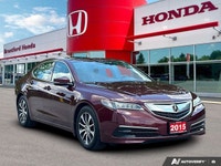 Command the road with the advanced technology found in this striking Red 2015 Acura TLX Tech. This l... (image 7)
