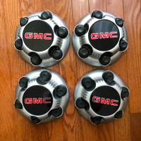 Set Of 4 BRAND NEW OEM GMC Standard 6-Hole Wheel Center Hub Caps