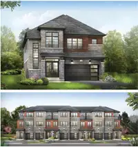 New Town & Detached Homes in Brantford.  Price from high $500's