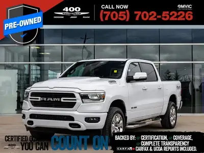 Welcome to 400 Chrysler Dodge Jeep Ram. Turn heads and get the job done with this 2020 Ram 1500 Big...