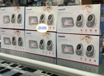 VTECH BABY MONITOR 2 CAMERA VIDEO MONITOR WITH WIDE ANGLE$100, View more