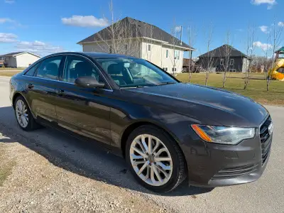 2014 Audi A6 TDI Technik - 205000km - ⁠new safety - ⁠black leather interior - ⁠heated / cooled seats...