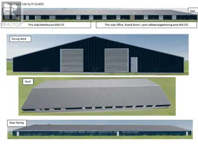 Looking to find a tenant to build for, Office warehouse, garage etc. Size from 10,000 to 30,000 Sq F...