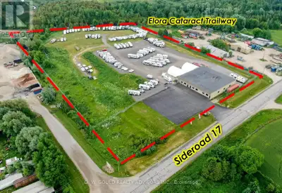 +/- 8,752 sf Industrial/ Commercial building in Erin, plus +/- 1,200 sf storage mezzanine and 2 Quon...