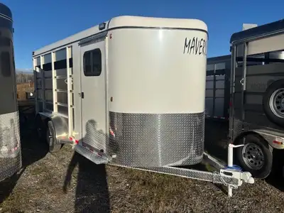 2026 Maverick 3 Horse HS Bumper pull #Price discount due to side sheet aluminum blemish # Retail Pri...