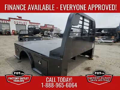 Welcome to Factory Outlet Trailers! NEW 8ft6in x 97in SK Steel Skirted Truck Deck from CM Truck Beds...