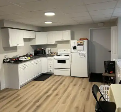 Lovely, 2-bedroom basement suite - 120 5th Ave. Caronport (15 minutes to Moose Jaw). 390 sq ft. Spac...