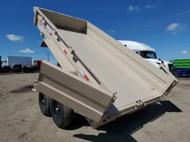 2026 FACTORY OUTLET TRAILERS 7X14ft HD Dump Trailer in Cargo & Utility Trailers in Calgary - Image 7