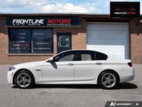 2014 BMW 528i Xdrive - M Sport Package - Accident-Free ! White on Black Leather Interior - Well Main... (image 2)