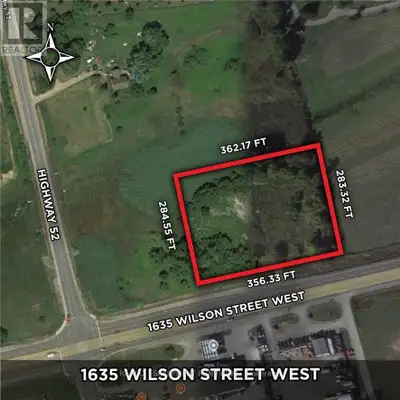 2.3 Acres of Ar agricultural land at the corner of Highway 52 s prime development area. Do not walk...
