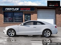 2016 Audi A5 Premium Plus S line - 6-Speed Manual! White on Black Leather Interior - CarFAX Verified... (image 2)