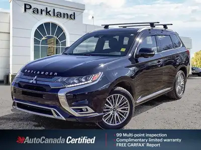 The 2022 Mitsubishi Outlander PHEV Black Edition brings together modern efficiency, bold styling, an...