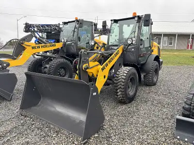 2026 NEW HOLLAND W50C WHEEL LOADER STOCK #A110127 58 HP ENGINE 11100 POUND OPERATING WEIGHT DELUXE C...