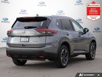 New Price! Brilliant Silver Metallic 2024 Nissan Rogue SV AWD CVT with Xtronic 1.5L DOHC APPLE CAR P... (image 4)