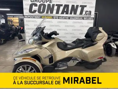 ROADSTER Can-Am Spyder RT Limited 2017: Numéro d'inventaire: U61563 Consultez l'inventaire complet d...