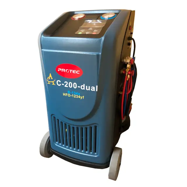 A/C-200 Dual Recovery machine for both R134a and R1234yf  $649562863273778305128