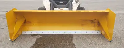 Heavy-Duty Skid Steer Snow Pushing Box Blade 710 FT High-Capacity Winter Clearing Attachment Website...