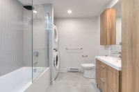 Condo appartement apartment logement locatif for rent a louer-neuf nouveau new luxe-2 bedrooms/chamb... (image 6)